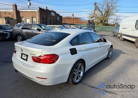 2016 BMW 428I Gran Coupe xDrive from USA, damaged, VIN WBA4C9C5XGG136655